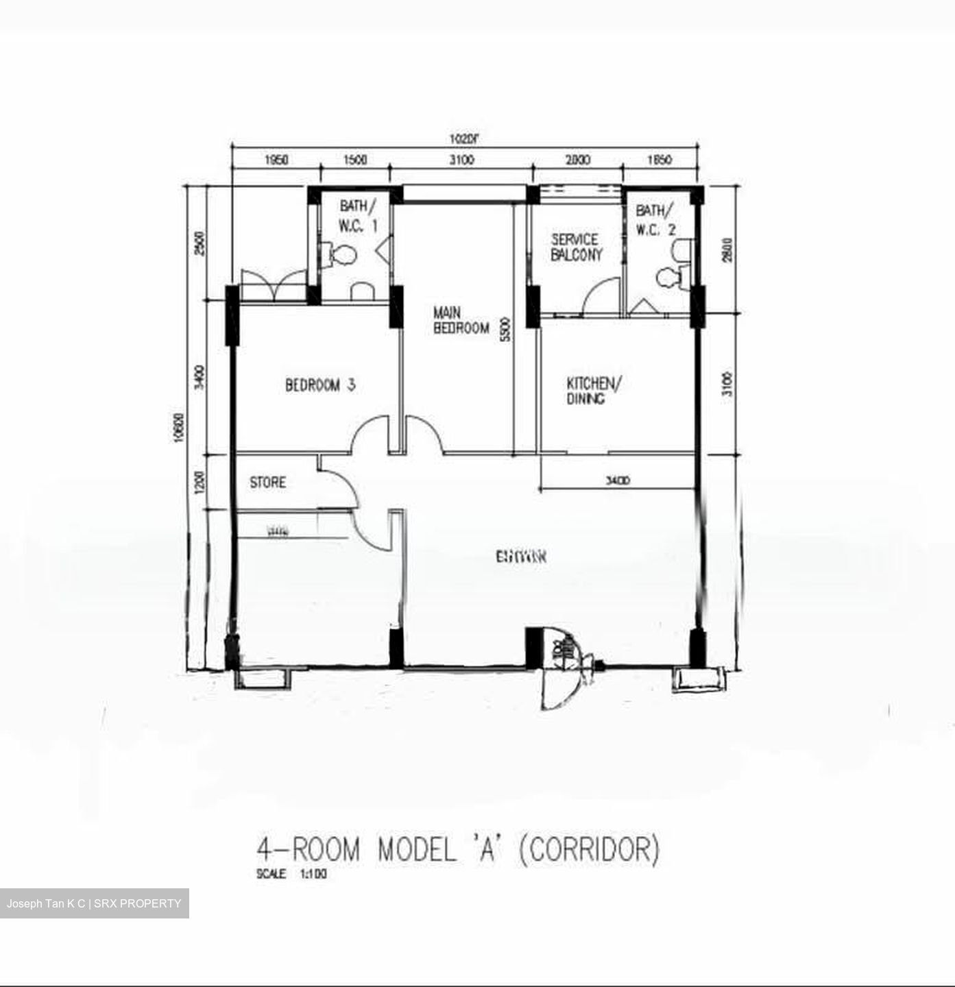 Blk 701 Woodlands Drive 40 (Woodlands), HDB 4 Rooms #588417501